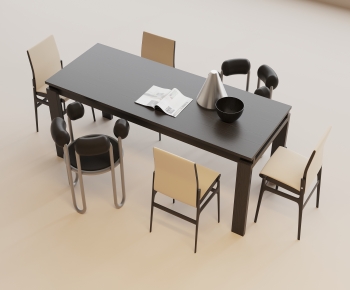 Modern Dining Table And Chairs-ID:323791988