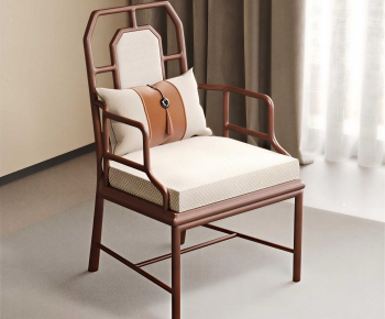 New Chinese Style Lounge Chair-ID:863379969