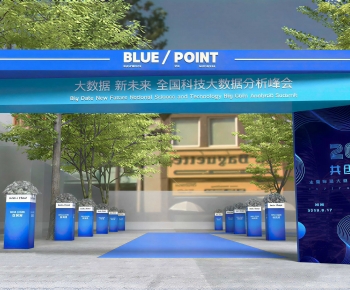 Modern Facade Element-ID:791848903