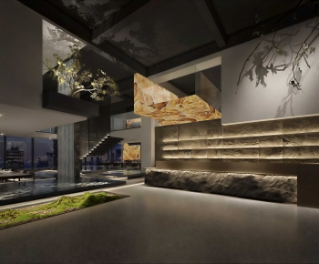 Modern Exhibition Hall-ID:315344106