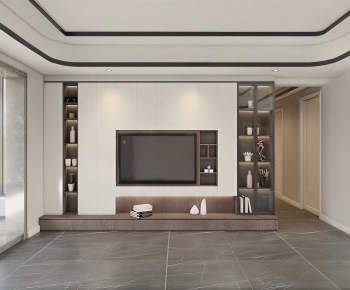 Modern A Living Room-ID:975209957