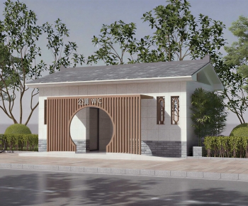 New Chinese Style Public Building-ID:139400967