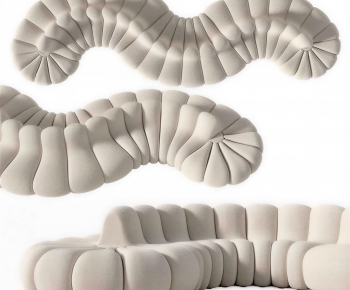 Modern Curved Sofa-ID:522856955