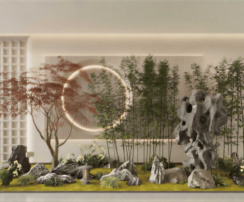 New Chinese Style Plant Landscaping-ID:811599976