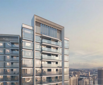 Modern Residential Building-ID:965668924