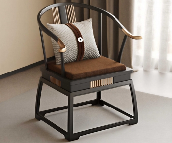 New Chinese Style Lounge Chair-ID:377439029