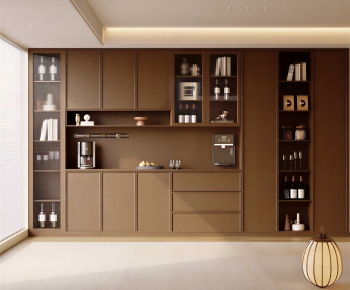 Modern Wabi-sabi Style Sideboard-ID:100300314