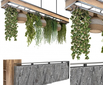 Modern Reception Desk-ID:465178013