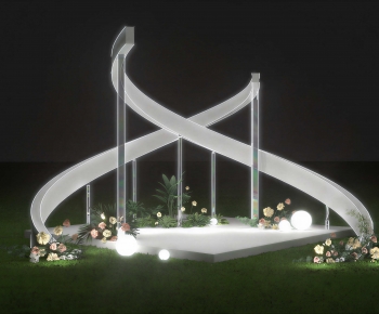 Modern Sculpture Sketch-ID:464342122