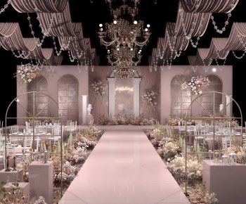 Modern Banquet Hall-ID:691210992