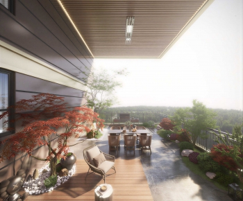 Modern Leisure Balcony-ID:885346898