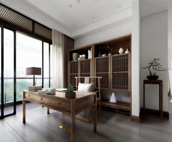 New Chinese Style Study Space-ID:970489989