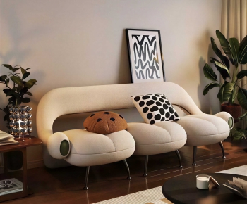 Modern Three-seat Sofa-ID:312627083