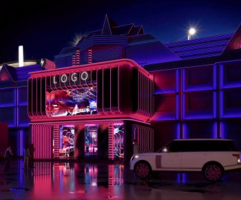 Modern Facade Element-ID:319230633