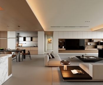 Modern A Living Room-ID:806389094