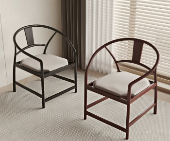 New Chinese Style Lounge Chair-ID:695107946