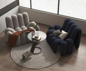 Modern Single Sofa-ID:843720916