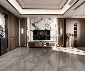 Modern A Living Room-ID:870213037