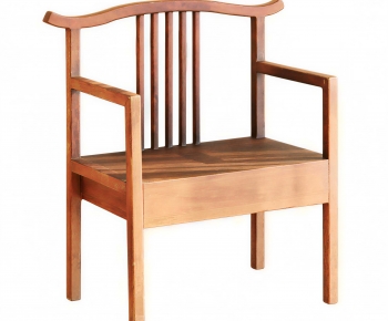 New Chinese Style Lounge Chair-ID:770215037