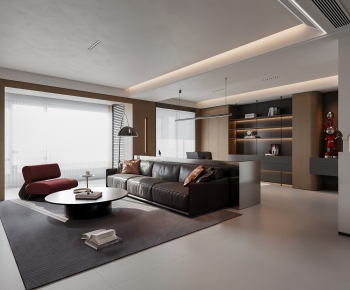 Modern A Living Room-ID:731479886