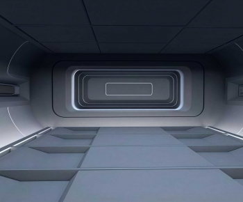 Modern Exhibition Hall-ID:370871074