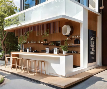 Modern Appearance Of Commercial Building-ID:500579121