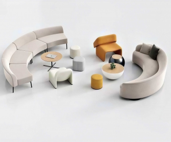 Modern Curved Sofa-ID:923708928