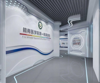 Modern Exhibition Hall-ID:466507913