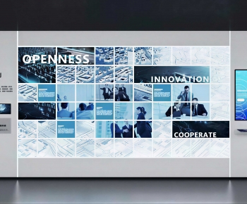 Modern Exhibition Hall-ID:545111899