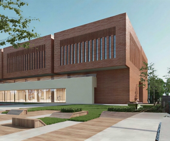 Modern Architecture Of Artistic Style-ID:337569008