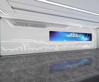 Modern Exhibition Hall-ID:616068873