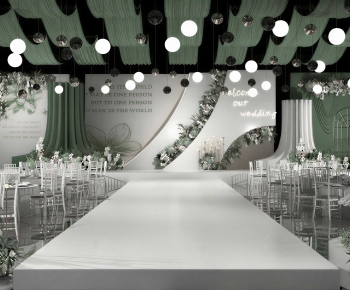 Modern Banquet Hall-ID:962476977