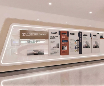 Modern Exhibition Hall-ID:415534972