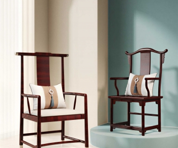 New Chinese Style Lounge Chair-ID:580334905