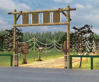 Modern Facade Element-ID:174957049