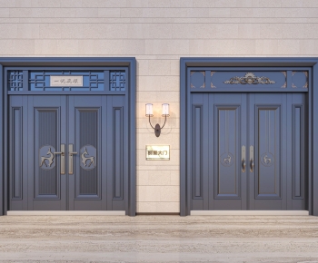 New Chinese Style Gate-ID:694569117