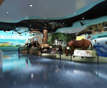 Modern Exhibition Hall-ID:706403978