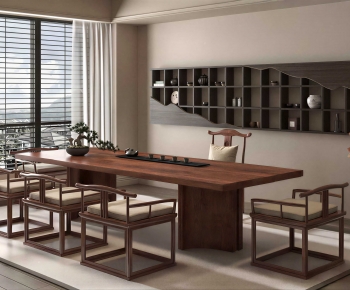 New Chinese Style Tea House-ID:143333916