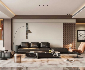 Modern A Living Room-ID:432637935