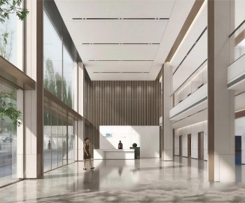 Modern Office Reception Desk-ID:182446968