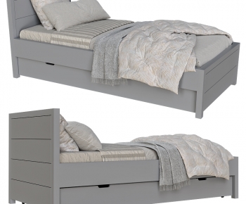 Modern Single Bed-ID:786171071