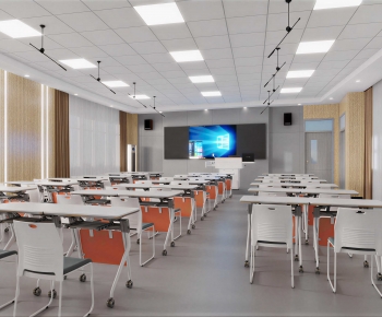 Modern School Classrooms-ID:787610057