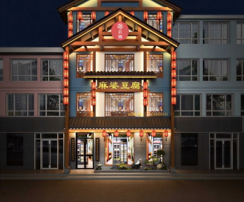 Chinese Style Facade Element-ID:753164057