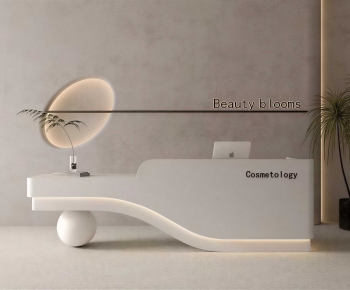 Modern Reception Desk-ID:574592117