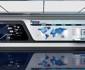 Modern Exhibition Hall-ID:222618106