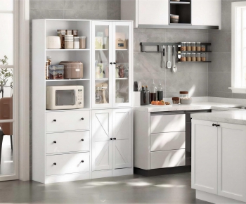 Modern Kitchen Cabinet-ID:383936884
