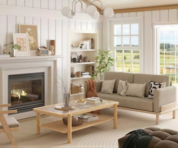 Modern A Living Room-ID:706011067