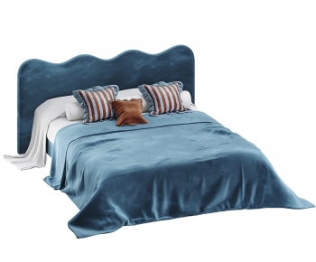 Modern Double Bed-ID:475737091