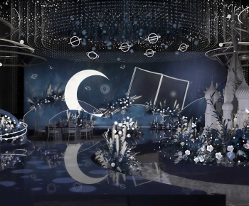 Modern Banquet Hall-ID:565541982