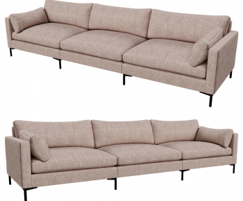 Modern Three-seat Sofa-ID:877945904